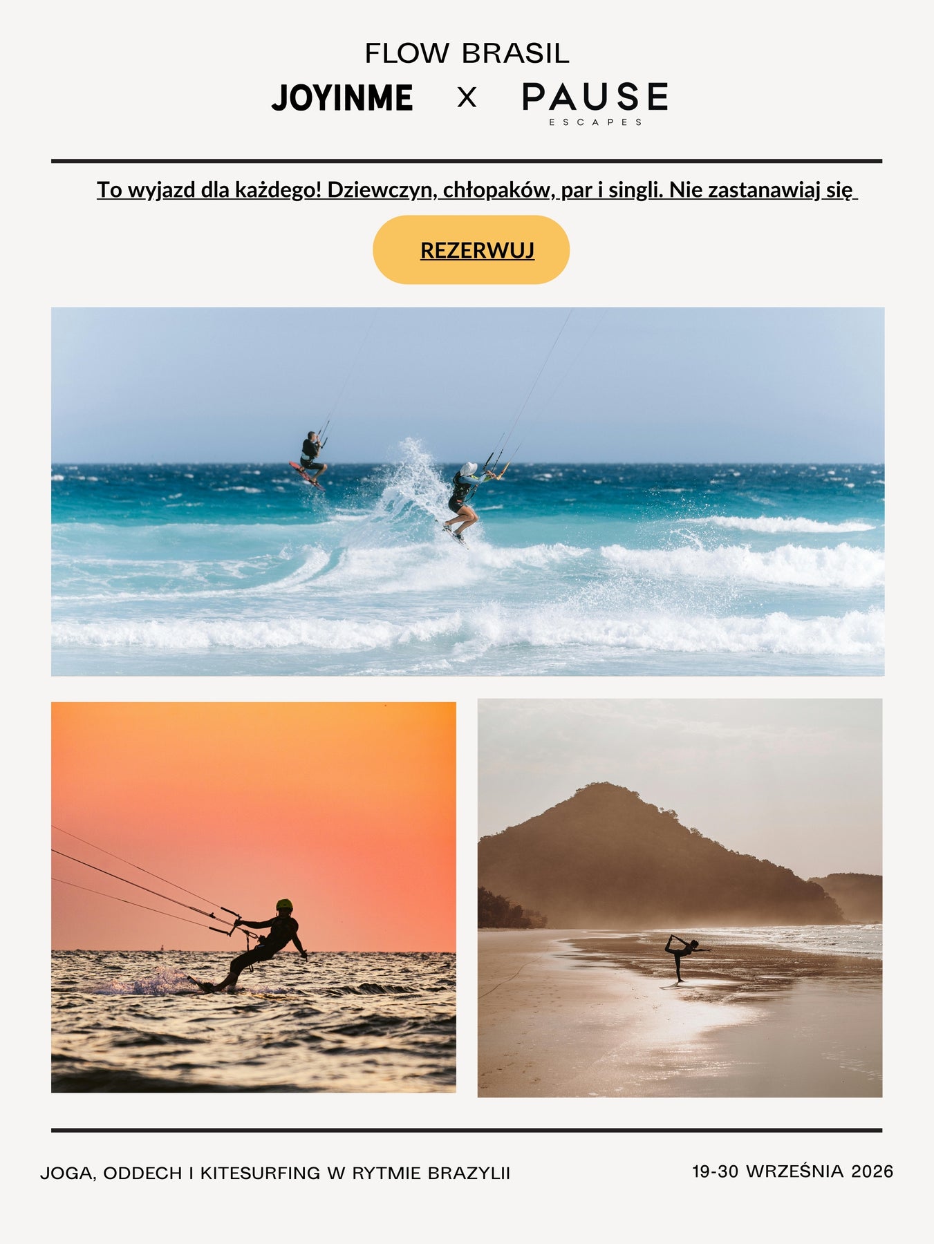 FLOW BRASIL z JOYINME x PAUSE Escapes