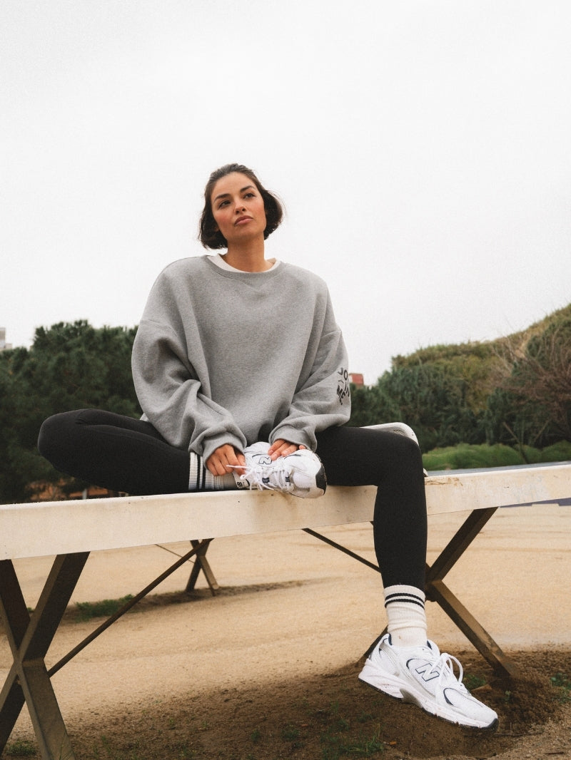 Bluza Oversize Soft Rebel, Melange