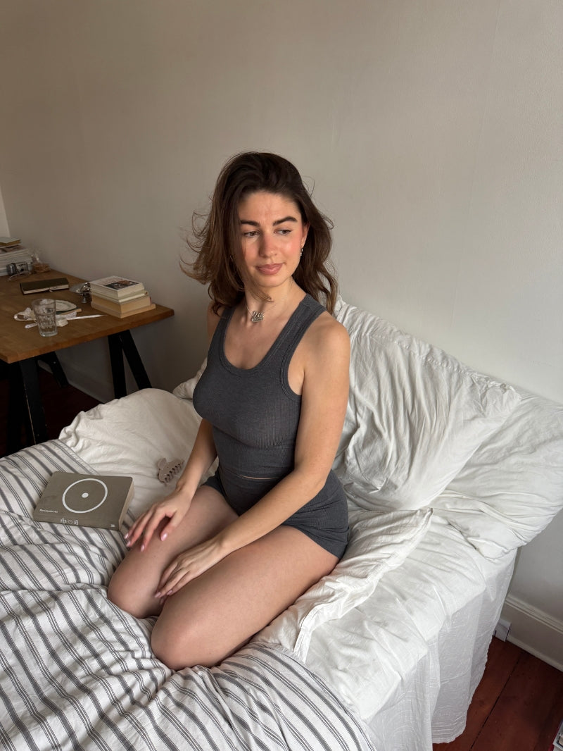 Tank Top Pure Comfort, Night Grey