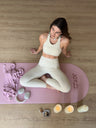 Mata do pilatesu ROUNDED PRO, Pink Nude