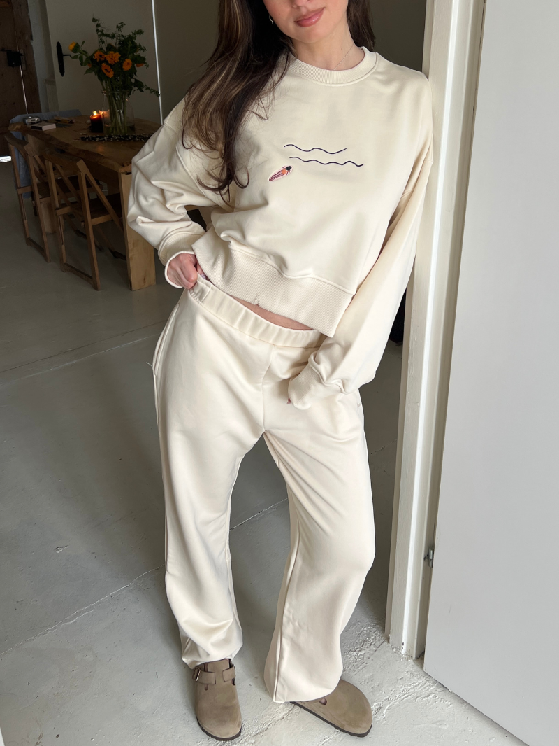 Bluza Wave, Almond Milk