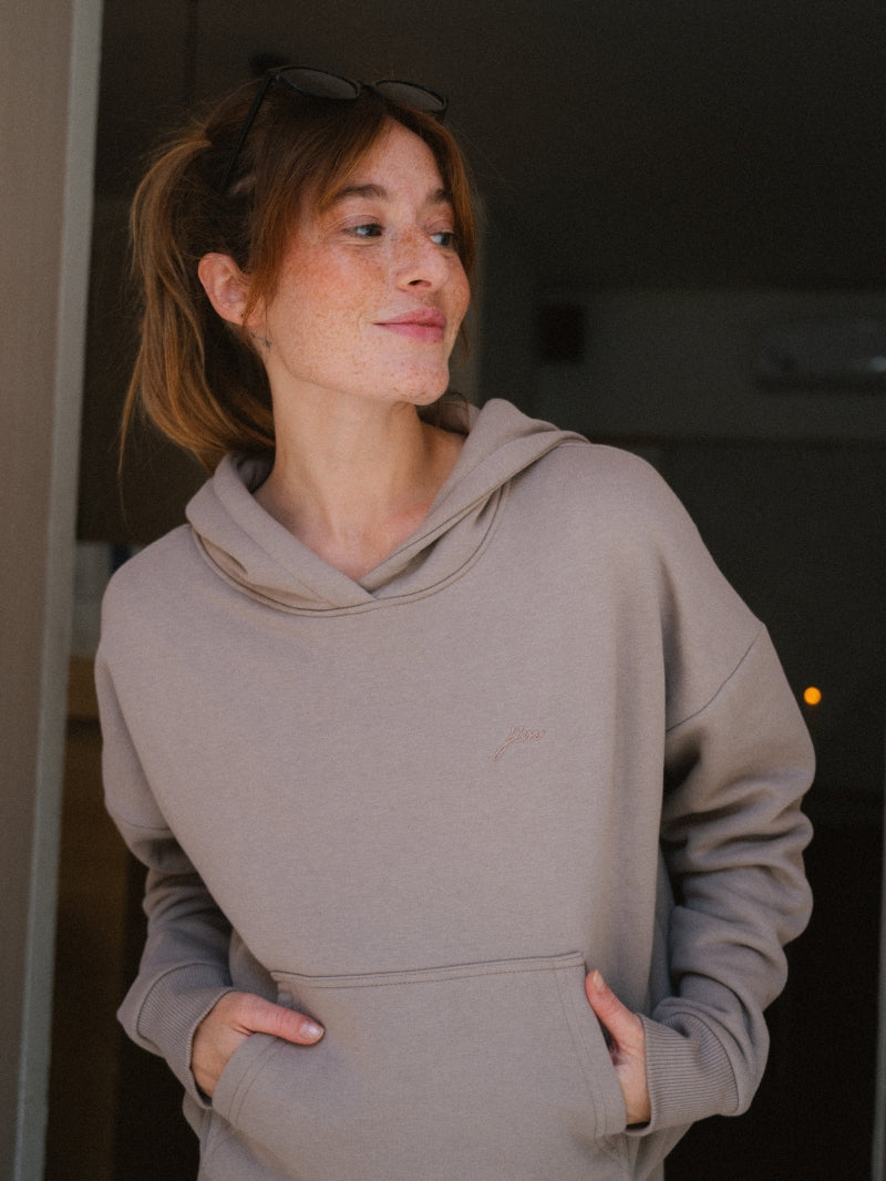Bare Hoodie, Taupe