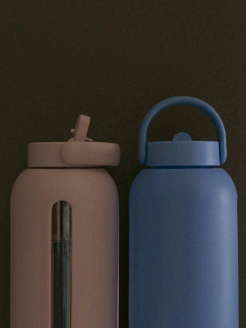 Szklana butelka Bink Day 600 ml, Cornflower