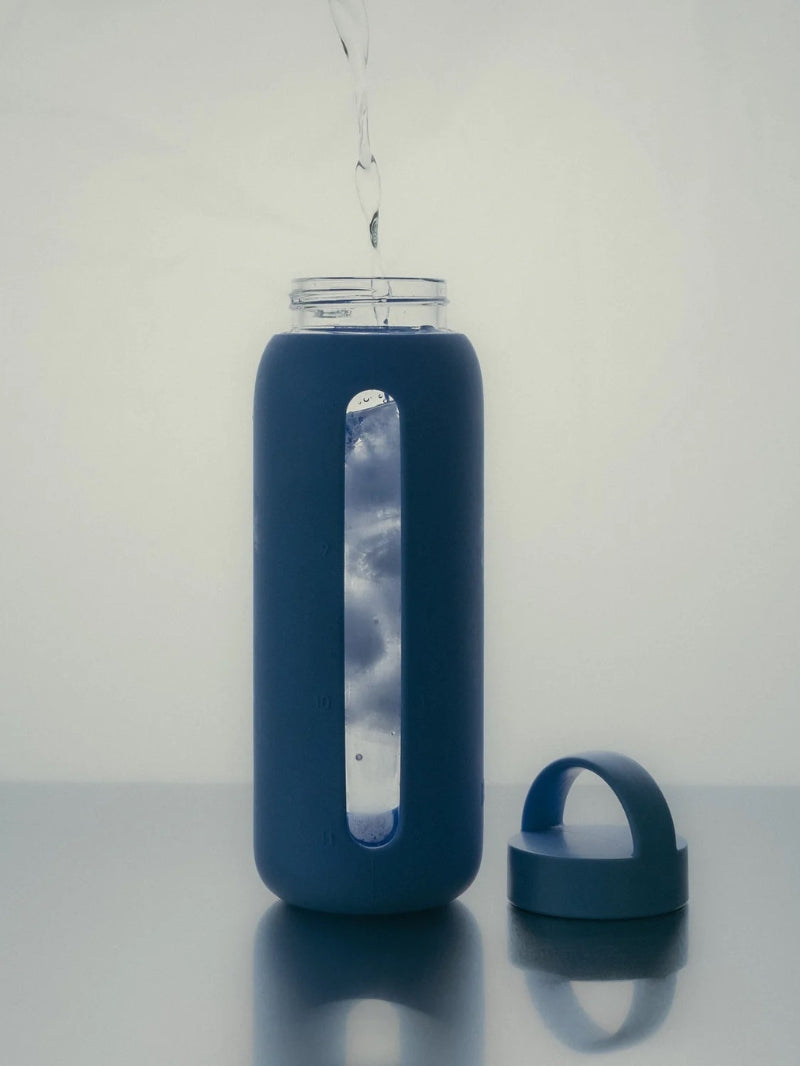 Szklana butelka Bink Day 600 ml, Cornflower