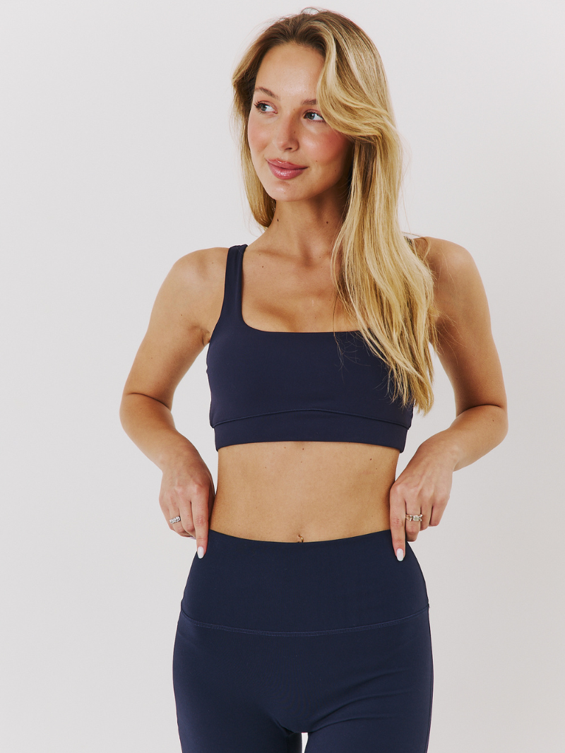 Spodnie Flare, Navy