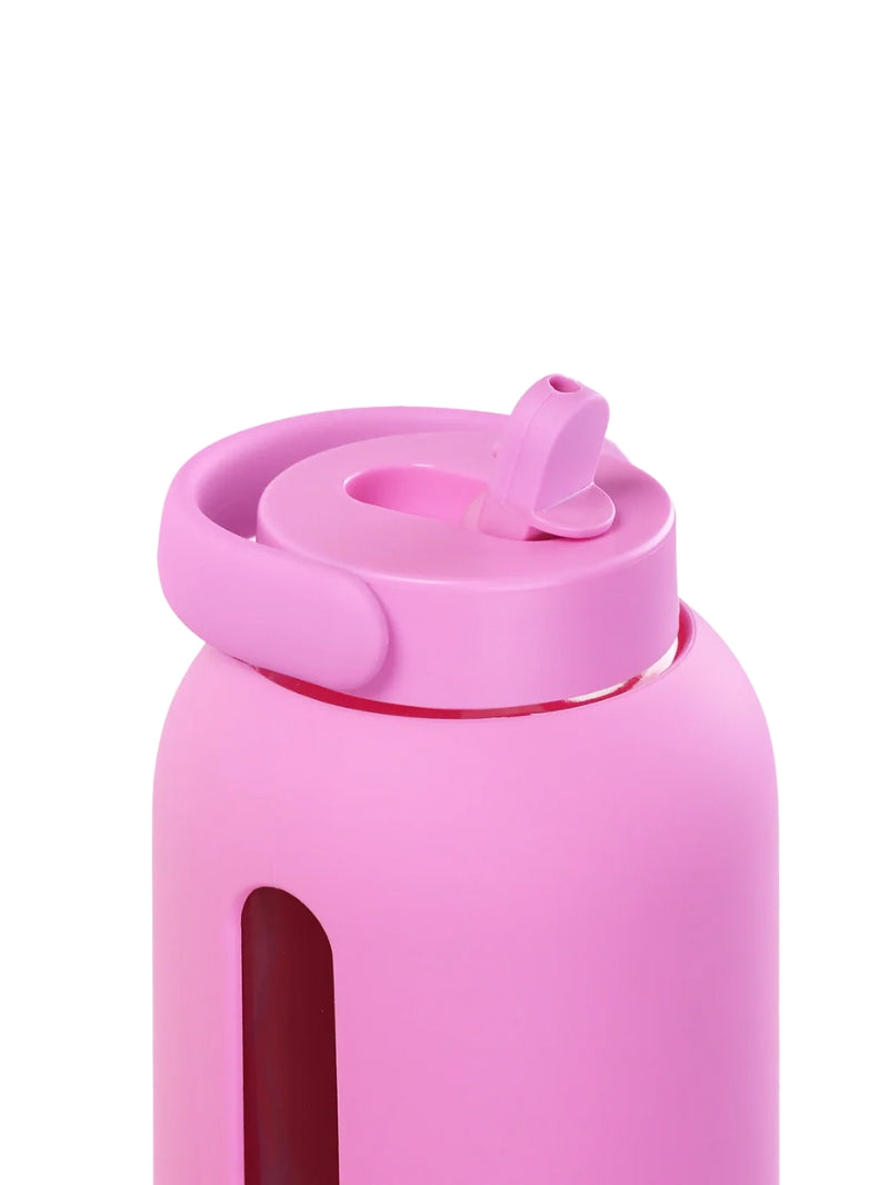 Szklana butelka Bink Day 600 ml, Bubble Gum