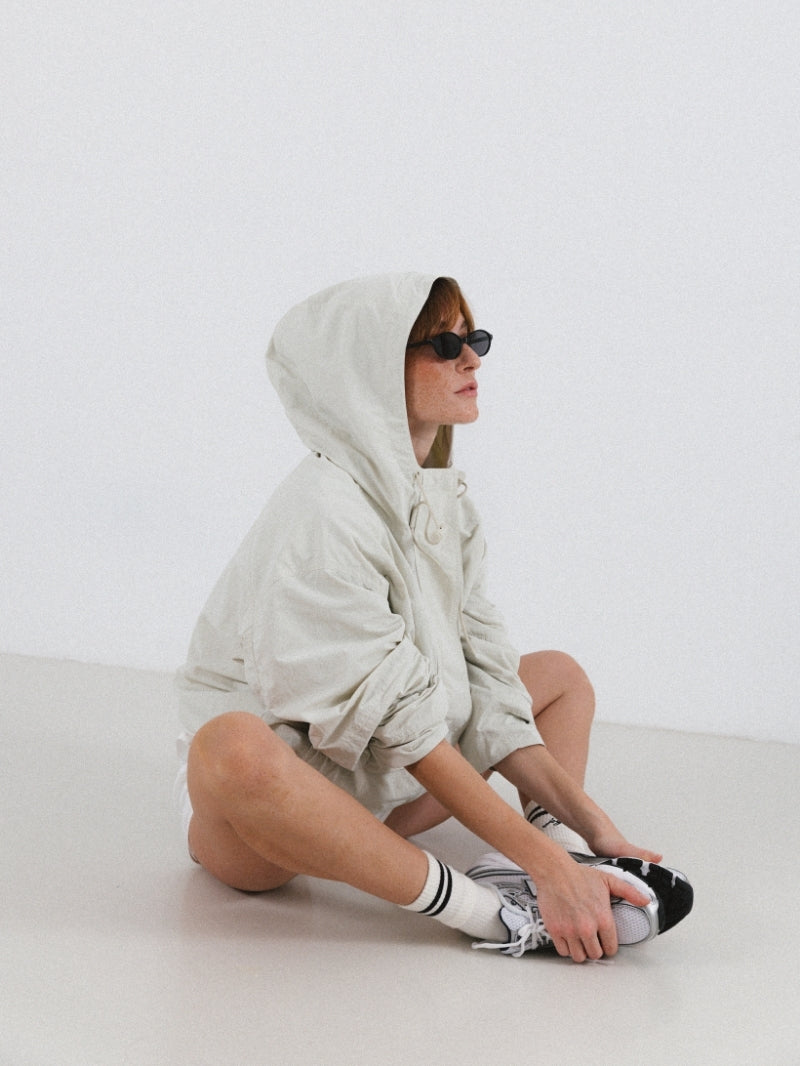 Utility Soft Jacket, Off-White