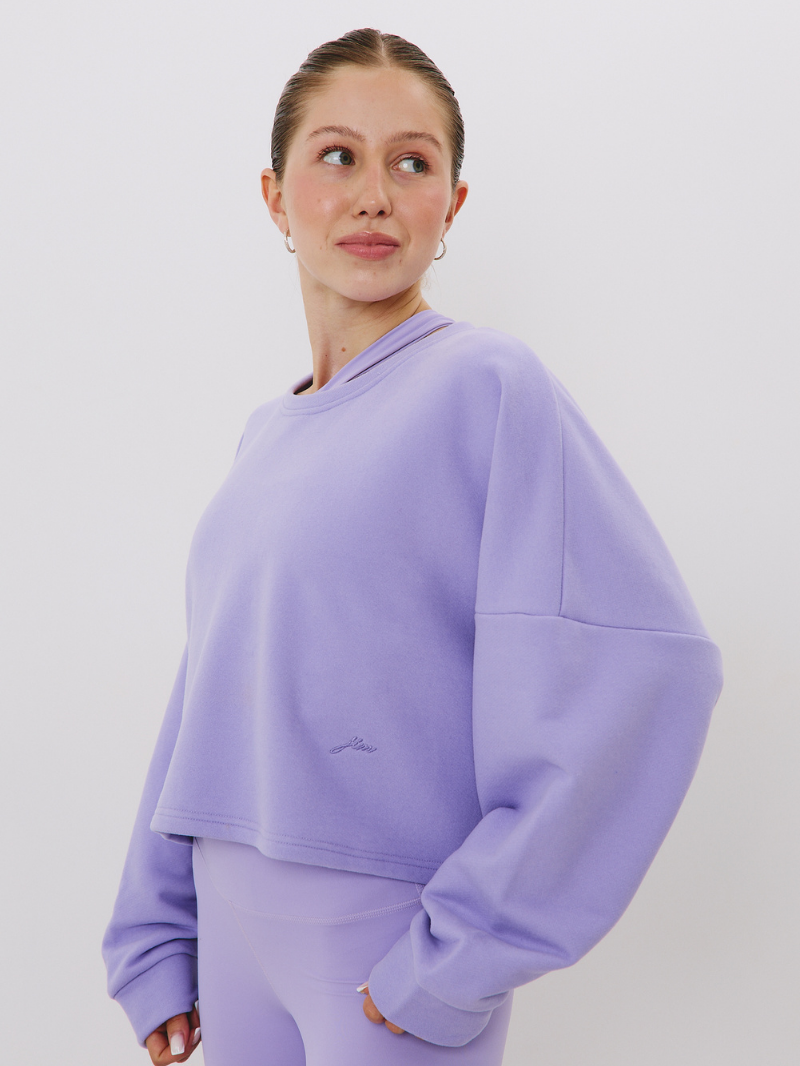 Bluza Flow Pullover, Blackberry Cream