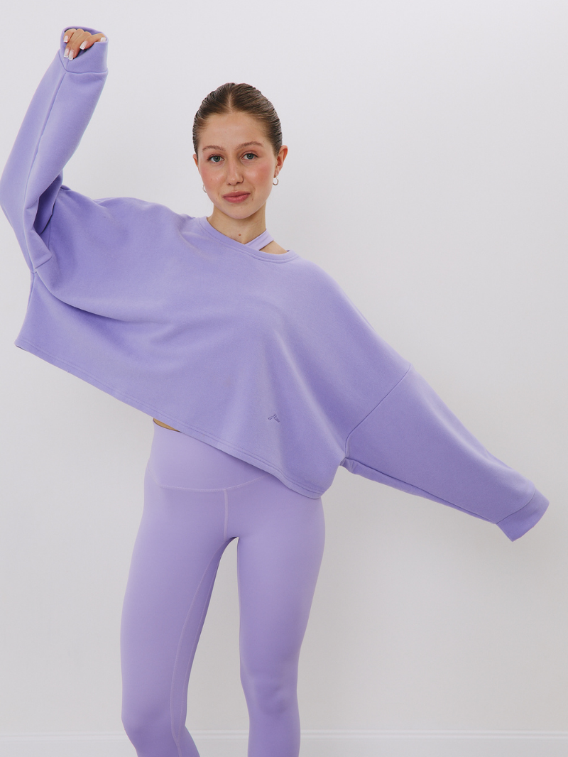Bluza Flow Pullover, Blackberry Cream