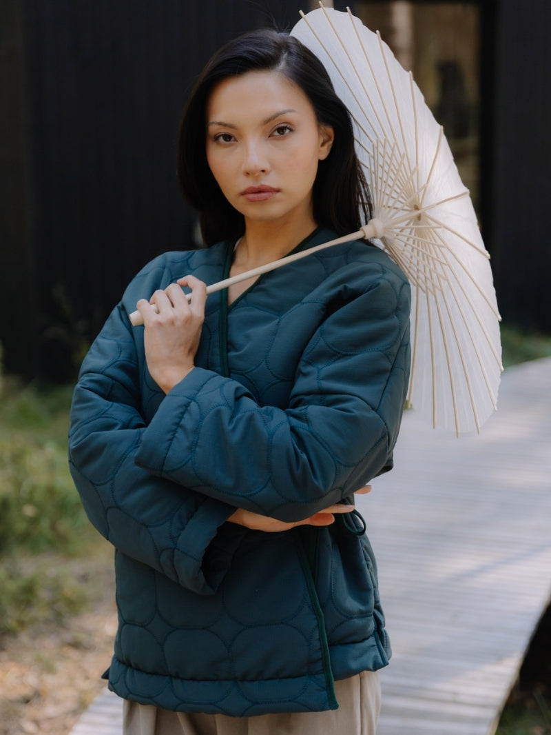 Kurtka Aiko, Bottle Green