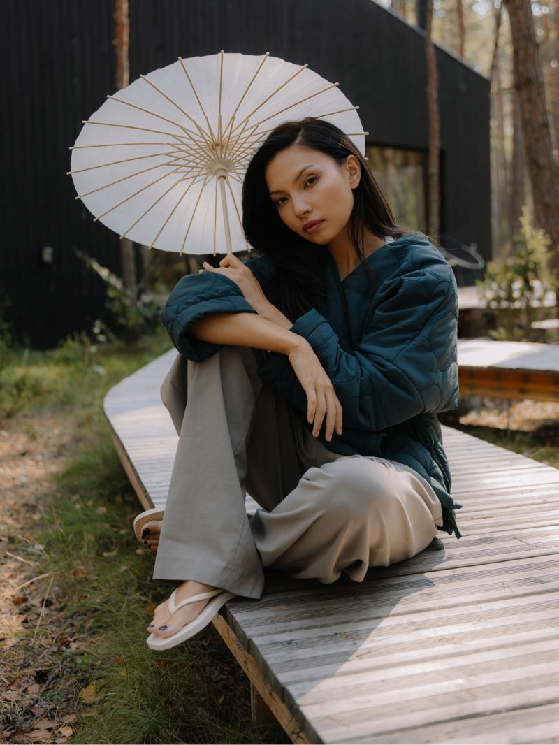 Kurtka Aiko, Bottle Green