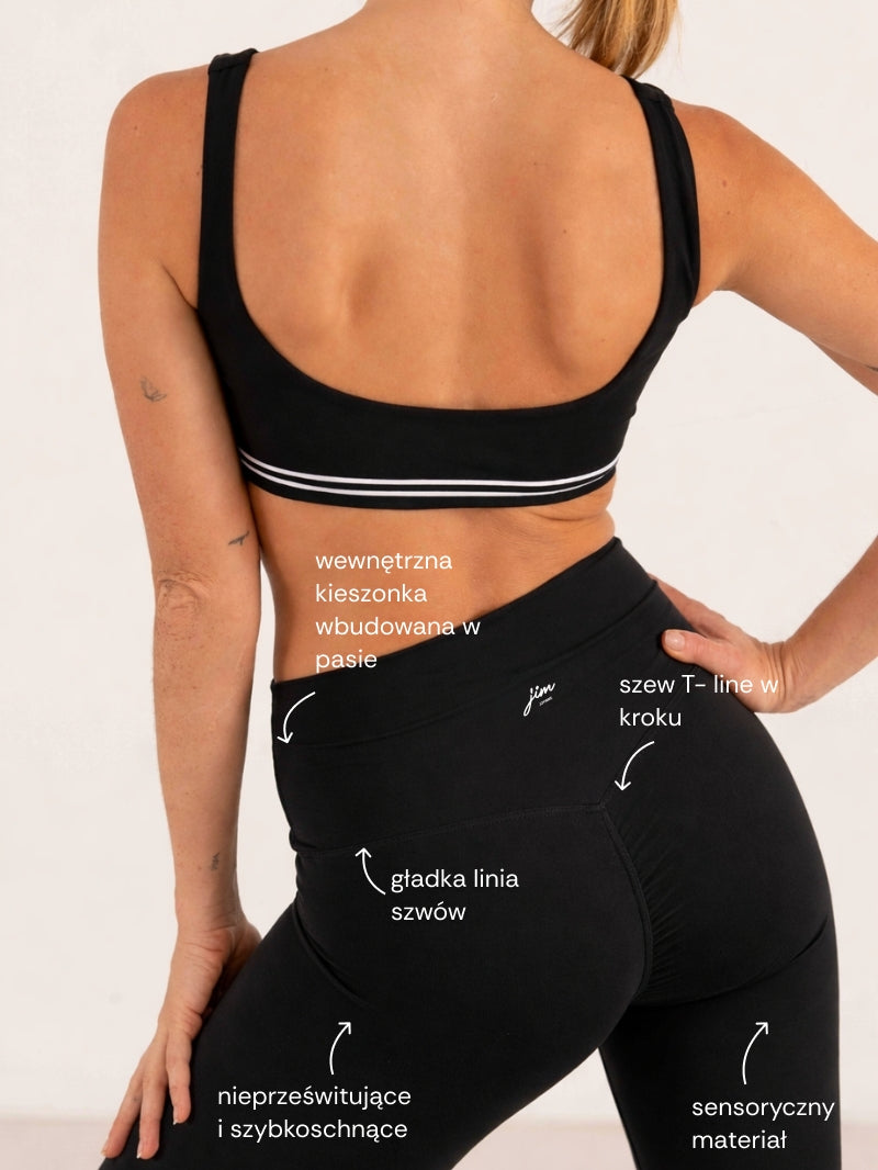 Legginsy, Shape ease™, Black