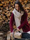 Gentle Wrap Scarf, Warm Sand