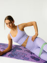 Legginsy do jogi, Unity, ease™, Lilac