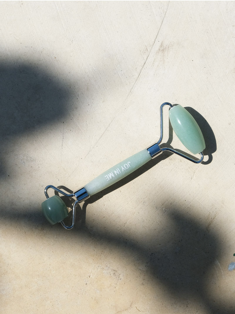 SHINE face and neck massage roller, Jade