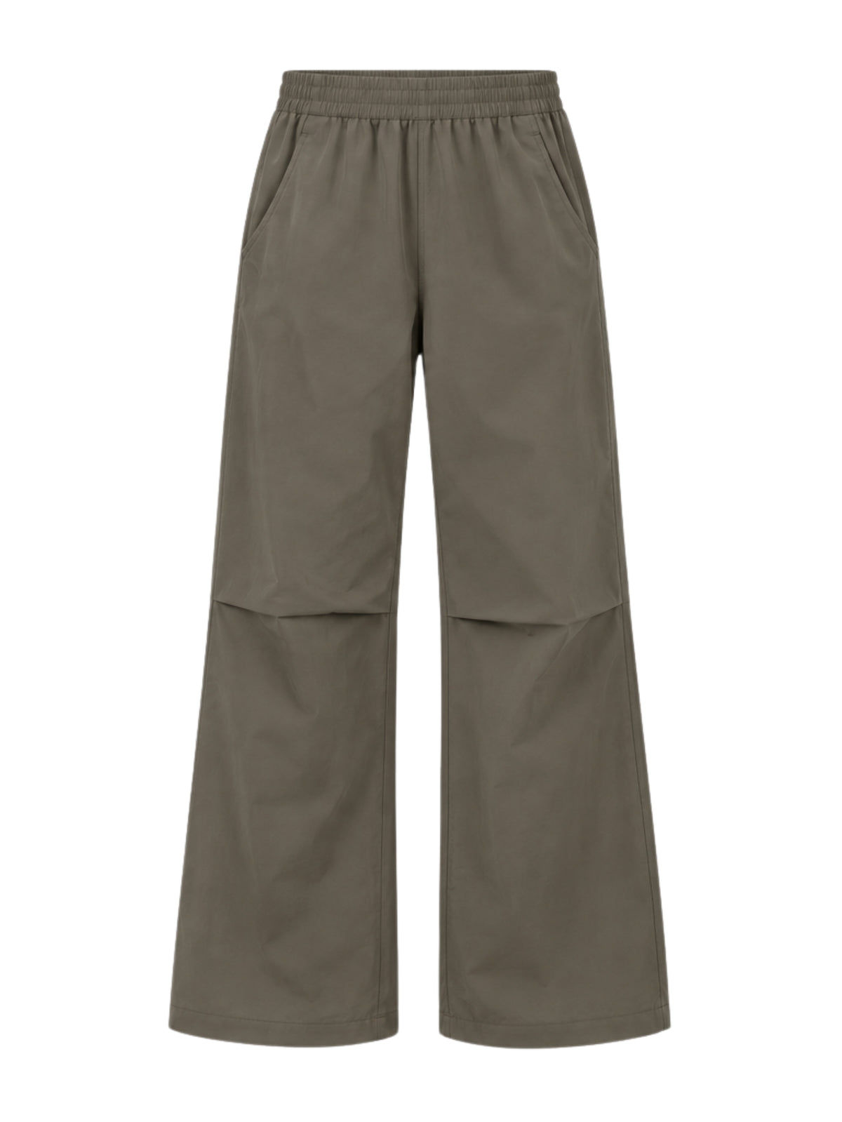 Spodnie trekkingowe Rove Olive Brown z zakładkami w nogawkach – JOYINME