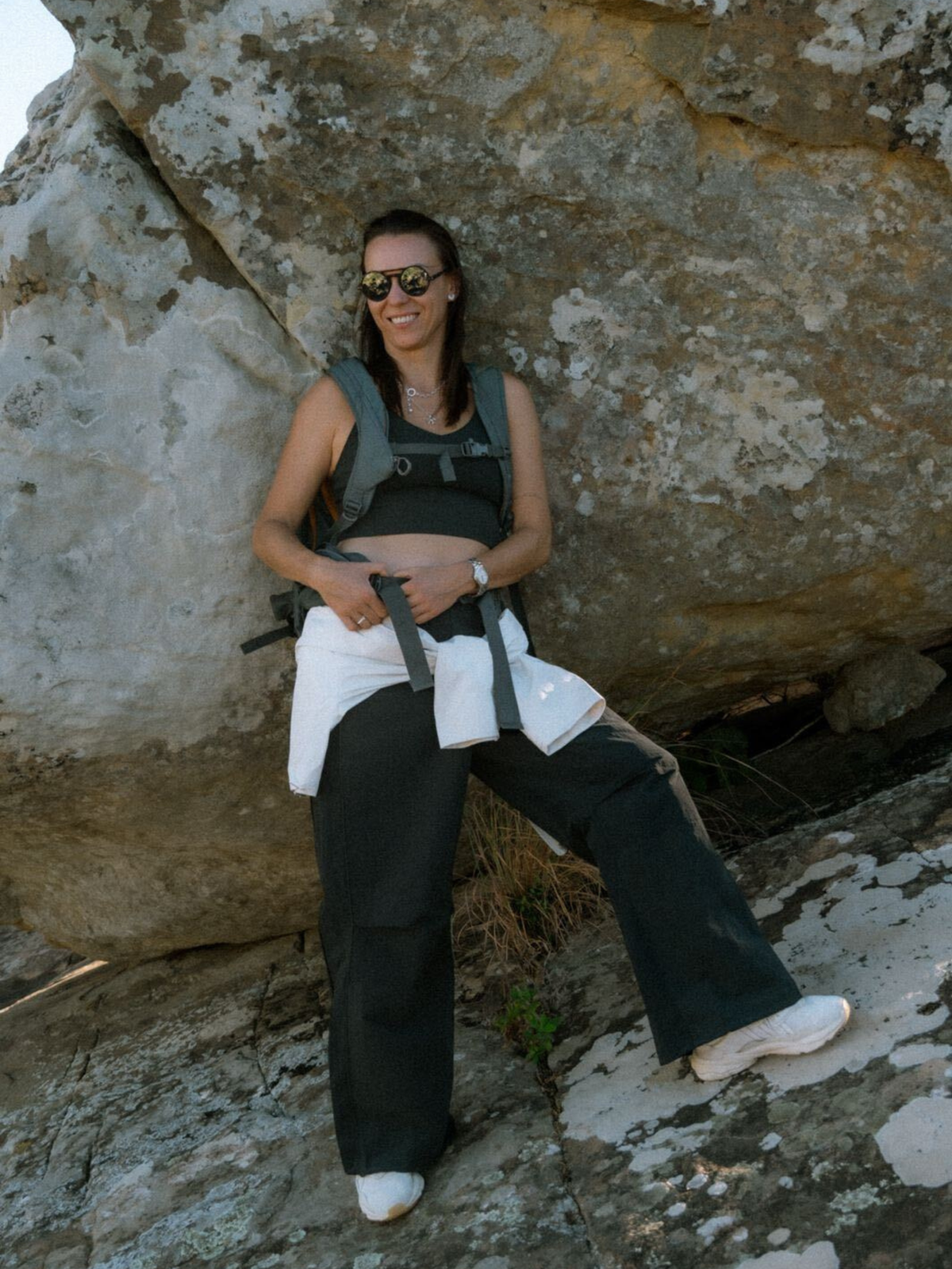 Czarne spodnie outdoorowe Rove Black – JOYINME