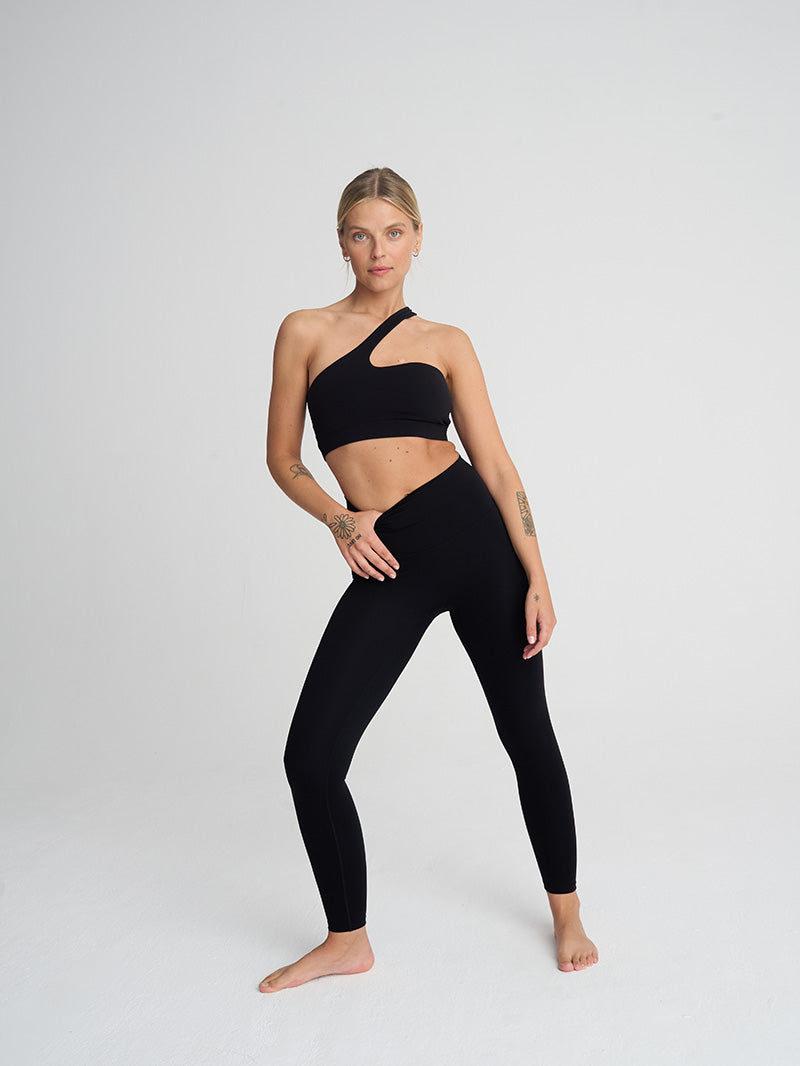 Stanik do jogi Vibe Out, Black