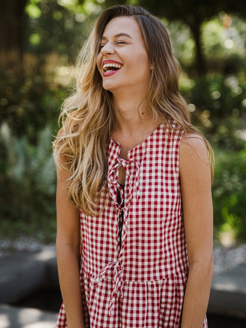 Calma midi dress, Picnic en Sevilla