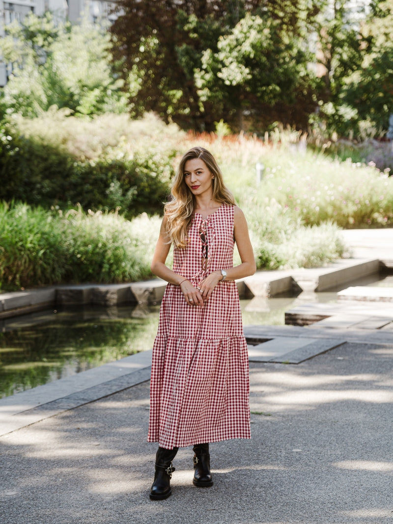 Calma midi dress, Picnic en Sevilla