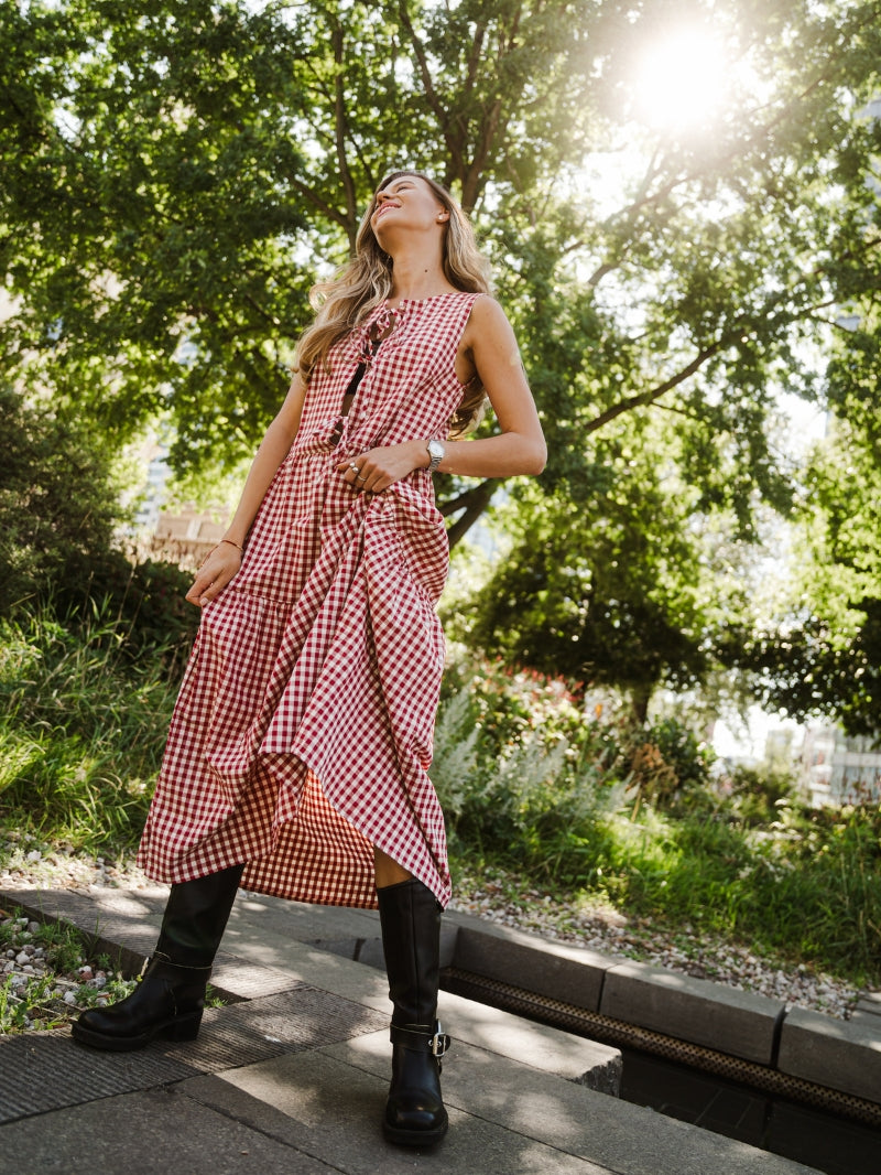 Calma midi dress, Picnic en Sevilla