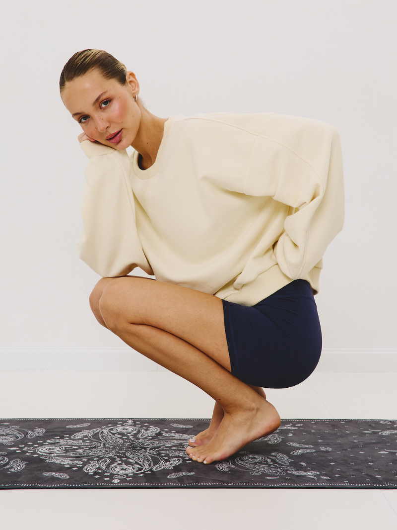 Masełkowa damska bluza oversize Forme – JOYINME