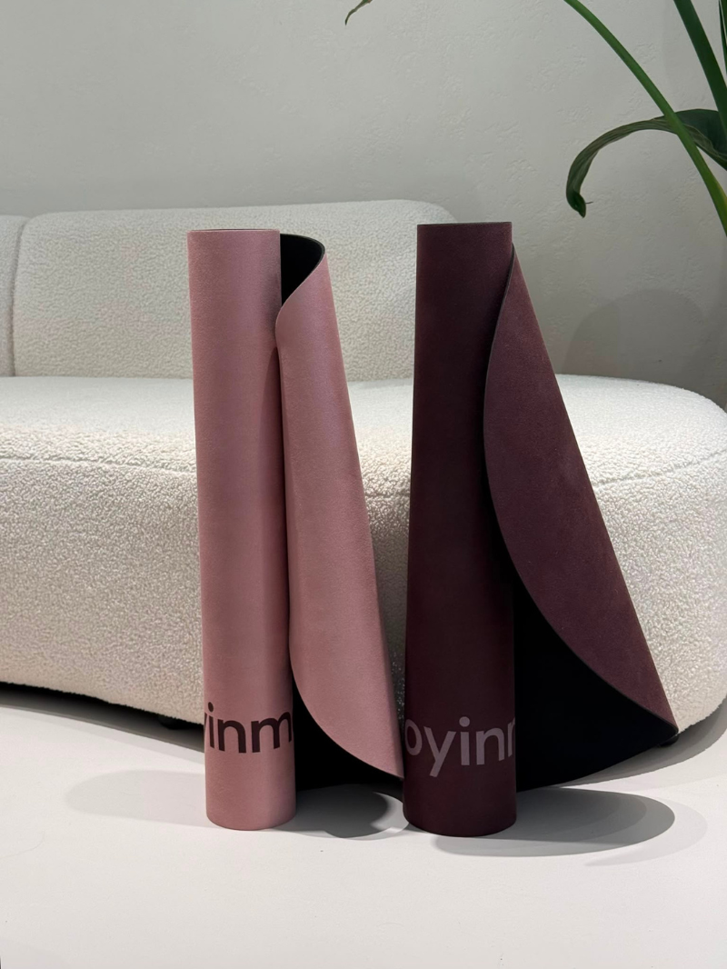 Mata do Jogi FLOW COATED 3mm, Rosy Leaf Rounded