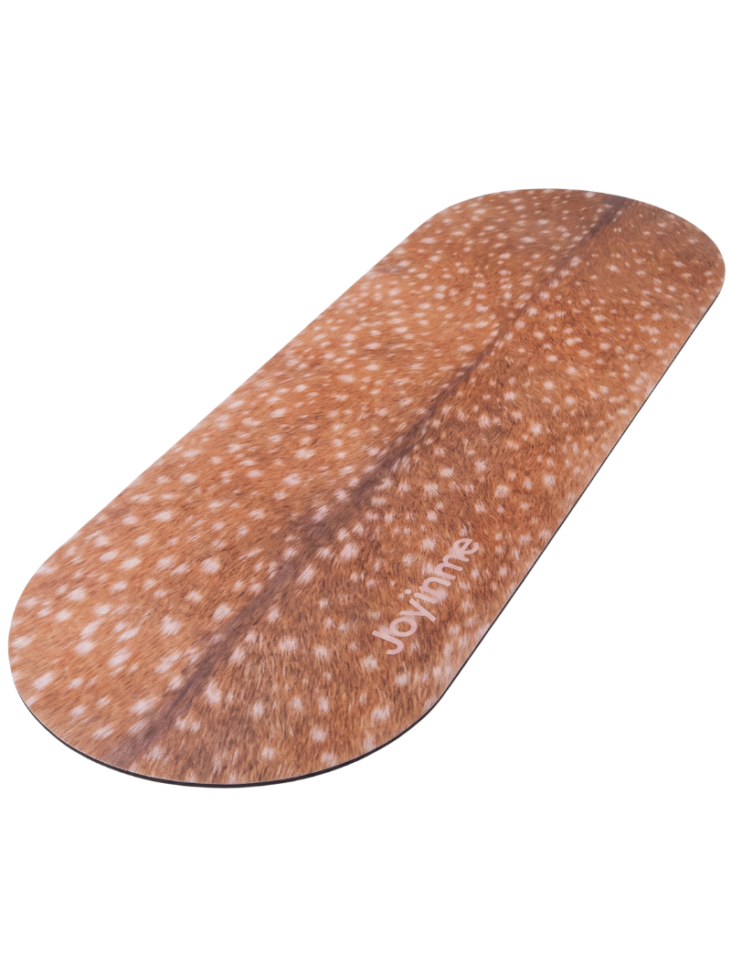 Mata do jogi FLOW COATED 3mm, Fawn Rounded