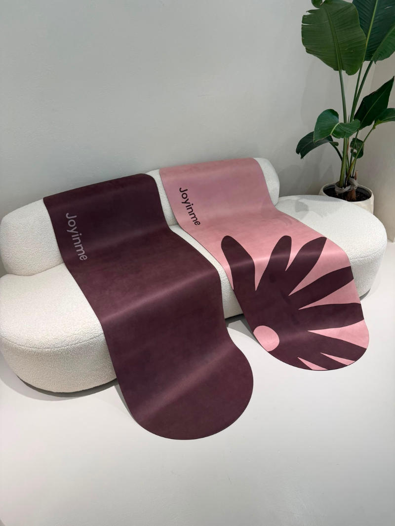 Mata do Jogi FLOW COATED 3mm, Rosy Leaf Rounded