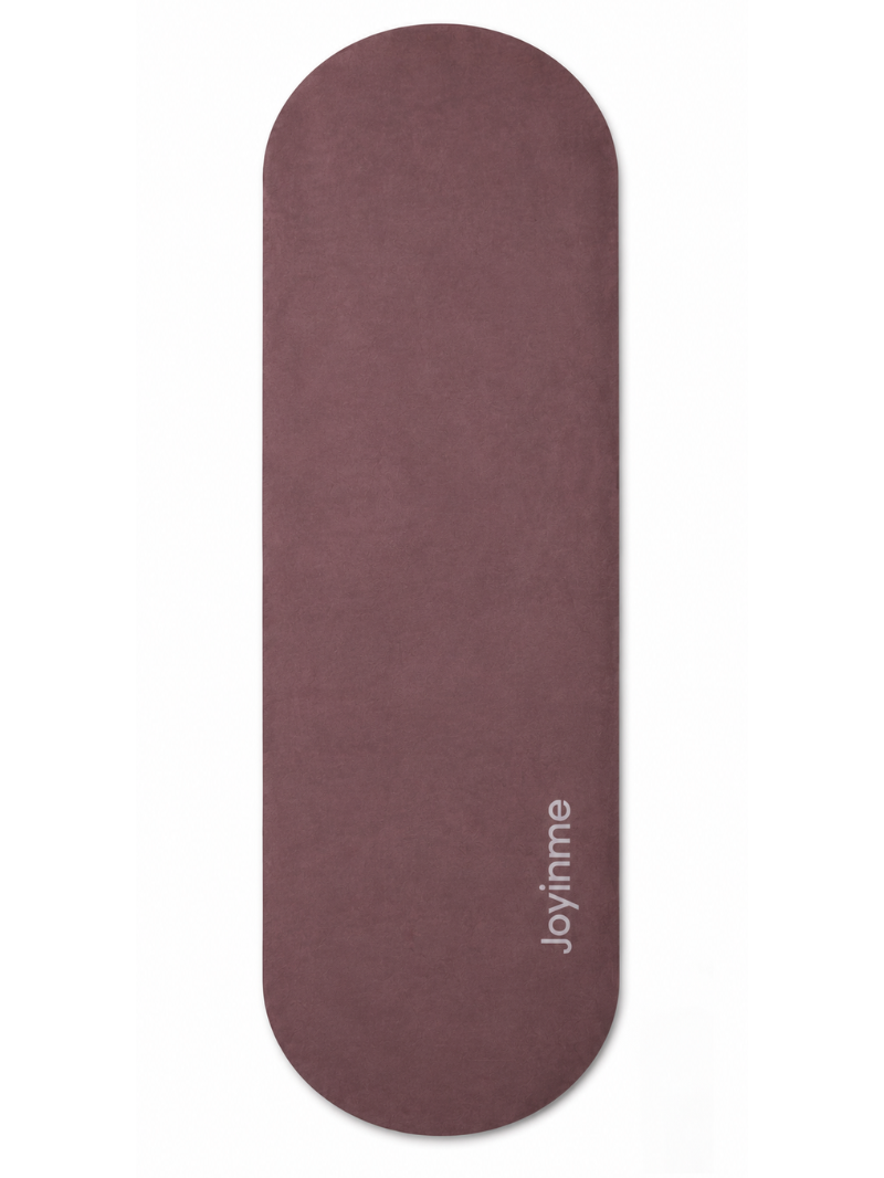 Mata do jogi FLOW COATED 3mm, Burgundy Rounded