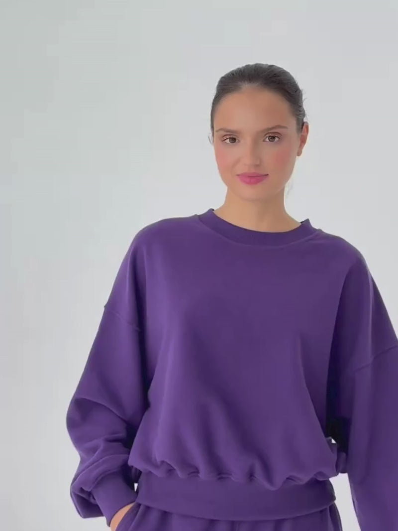 Bluza Spark, Midnight Plum