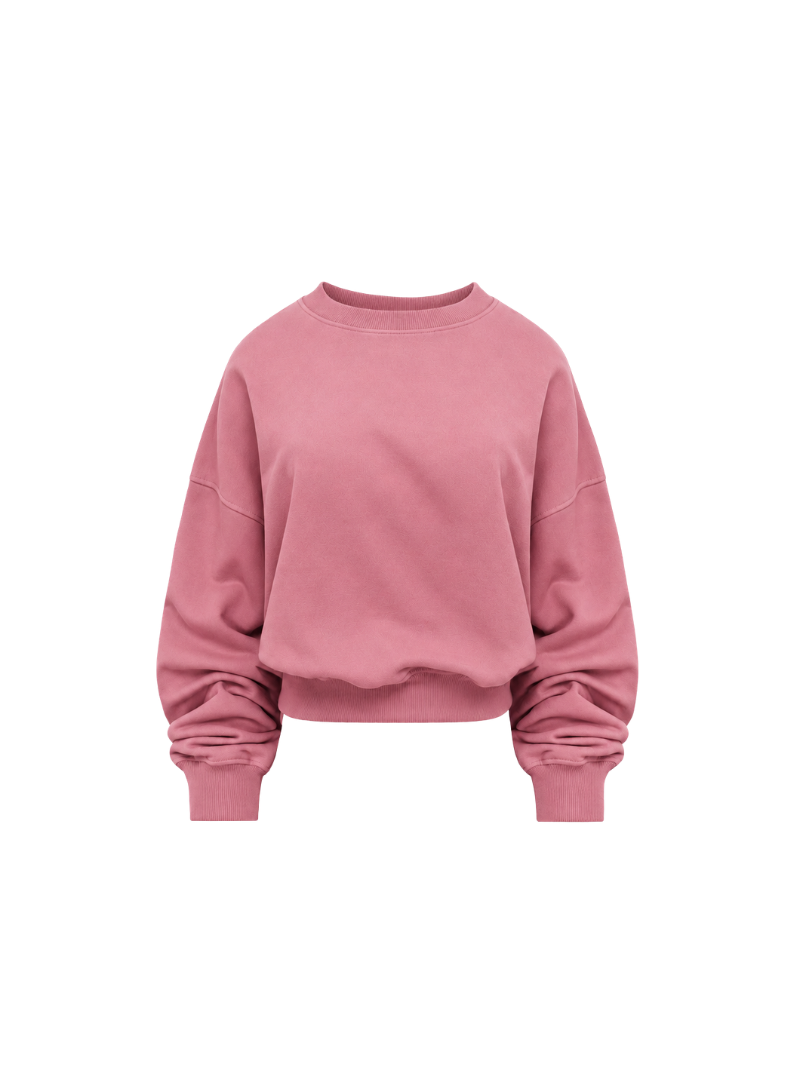 Różowa damska bluza oversize Forme w kolekcji JOYINME