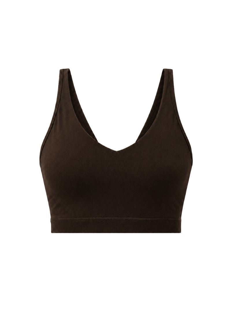 Top do jogi Grace, Dark Chocolate