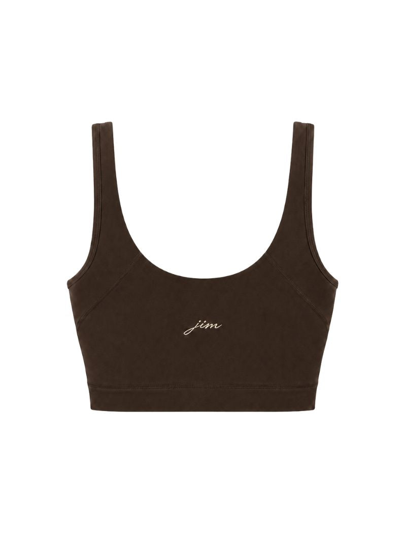 Top do jogi Grace, Dark Chocolate
