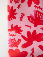 FLOW Coated 3 mm yoga mat, Flower Bomb