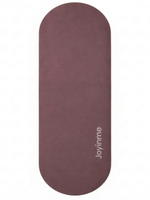 Mata do jogi FLOW Coated 3 mm, Burgundy Rounded
