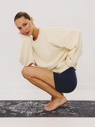 Masełkowa damska bluza oversize Forme – JOYINME