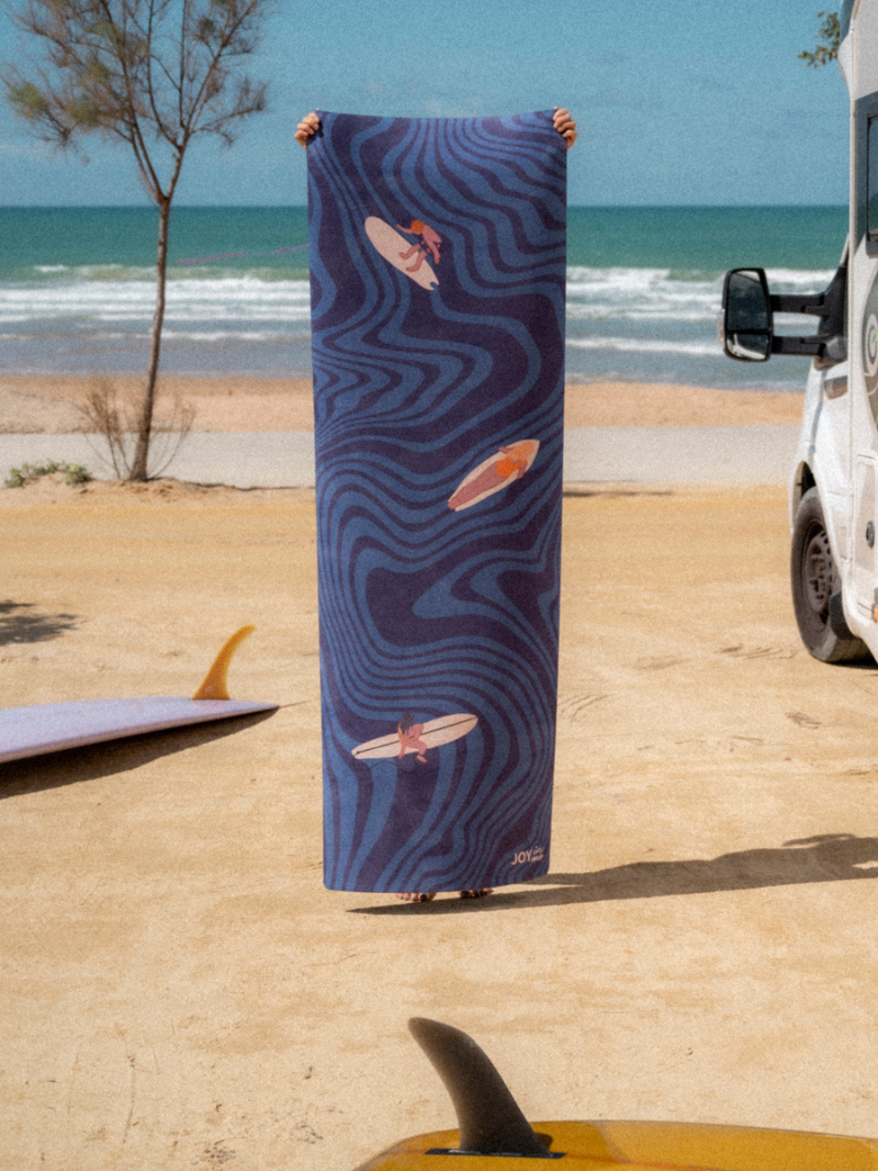 Mata do jogi FLOW Coated 3 mm, Surf Life